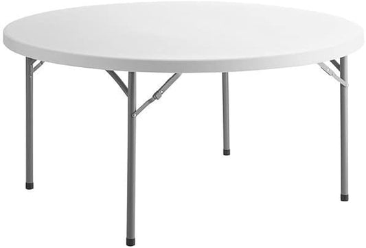 60 Inch Round Table - White - Rental