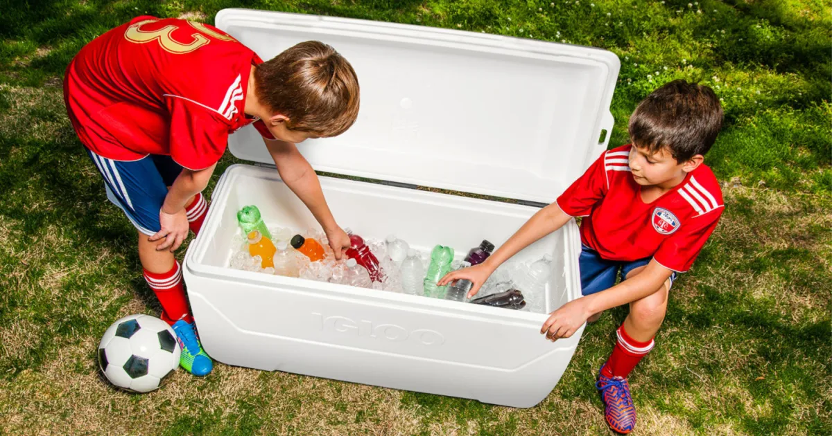 150 Quart White Cooler - Rental