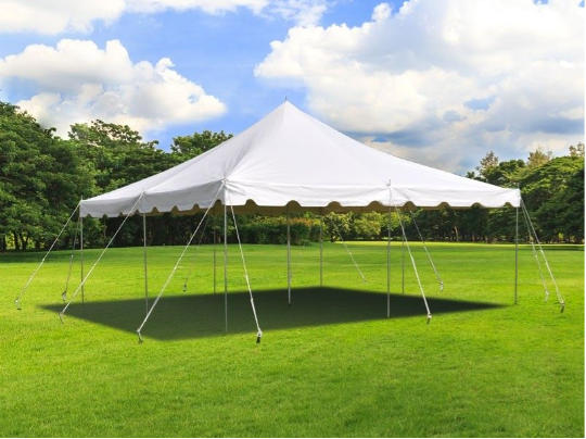 20x20 Outdoor Weekender Tent - White - Rental